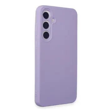 Samsung Galaxy A55 5g Kılıf Nano İçi Kadife Silikon - Lila