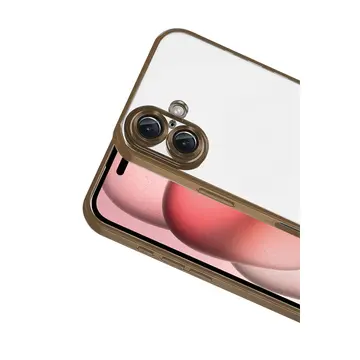 İphone 17 Razer Lensli Silikon - Çöl Titanyum