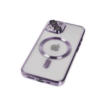 İphone 14 Kılıf Kross Magneticsafe Kapak - Mor