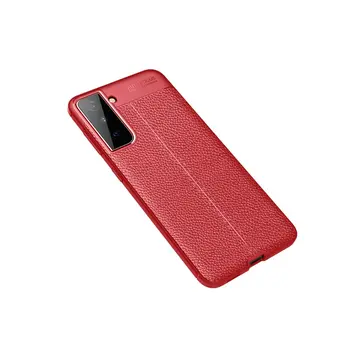 Newface Samsung Galaxy S21 Plus Kılıf Auto Focus Kapak - Kırmızı