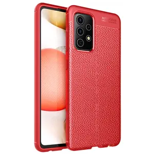Newface Samsung Galaxy A72 Kılıf Auto Focus Kapak - Kırmızı