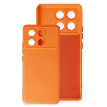 Xiaomi Poco X6 Pro Kılıf Nano İçi Kadife Silikon - Kırmızı