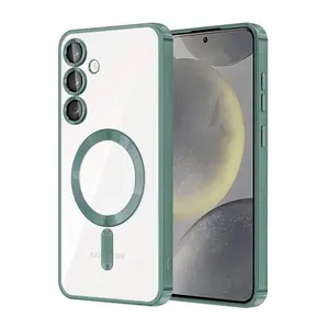 Samsung Galaxy A35 5g Kross Magneticsafe Kapak - Koyu Yeşil