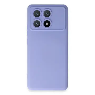 Xiaomi Poco X6 Pro Kılıf Nano İçi Kadife Silikon - Lila