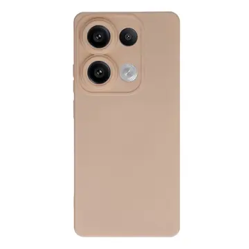 Xiaomi Redmi Note 13 4g Kılıf Nano İçi Kadife Silikon - Pudra