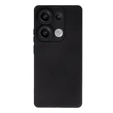 Xiaomi Redmi Note 13 Pro 4g Kılıf Nano İçi Kadife Silikon - Siyah