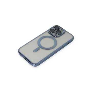 İphone 14 Pro Max Kılıf Kross Magneticsafe Kapak - Sierra Blue