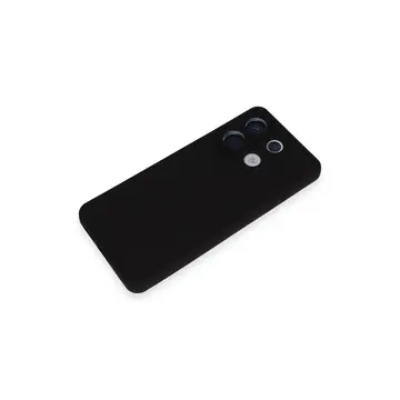 Xiaomi Redmi Note 13 Pro 5g Kılıf Nano İçi Kadife Silikon - Siyah