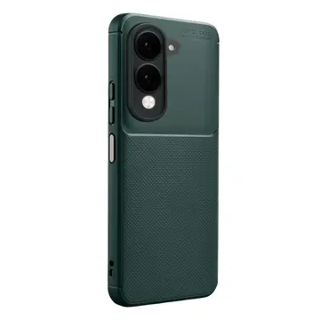 Vivo Y29s Auto Focus Karbon Kapak - Koyu Yeşil