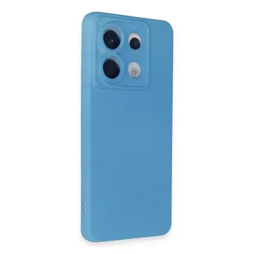 Xiaomi Redmi Note 13 Pro 5g Kılıf Nano İçi Kadife Silikon - Mavi