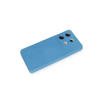 Xiaomi Redmi Note 13 Pro 5g Kılıf Nano İçi Kadife Silikon - Mavi
