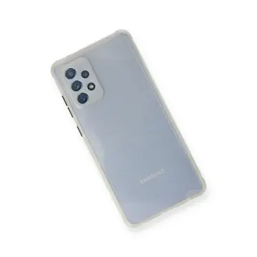 Newface Samsung Galaxy A72 Kılıf Miami Şeffaf Silikon - Şeffaf