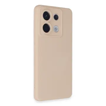 Xiaomi Redmi Note 13 Pro 5g Kılıf Nano İçi Kadife Silikon - Pudra