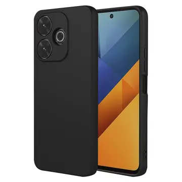 Xiaomi Redmi 13 4g Kılıf Nano İçi Kadife Silikon - Siyah