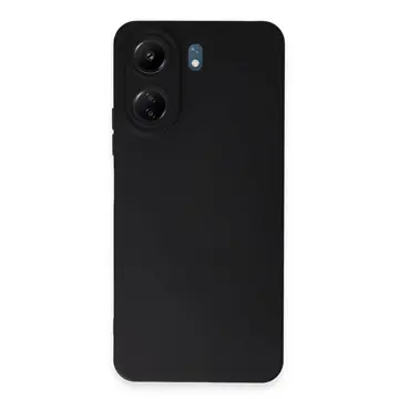 Xiaomi Redmi 13c Kılıf Nano İçi Kadife Silikon - Siyah