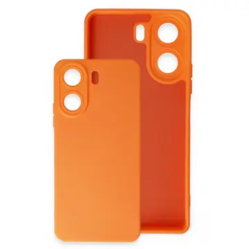 Xiaomi Redmi 13c Kılıf Nano İçi Kadife Silikon - Sarı