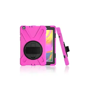 Newface Samsung Galaxy T290 Tab A 8 Kılıf Amazing Tablet Kapak - Pembe
