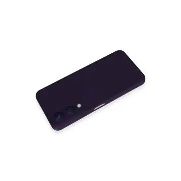Vivo Y17s Kılıf Nano İçi Kadife Silikon - Mor