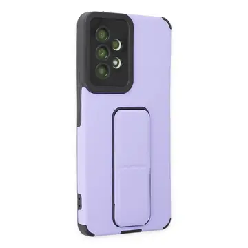 Newface Samsung Galaxy A53 5g Kılıf Mega Standlı Silikon - Lila