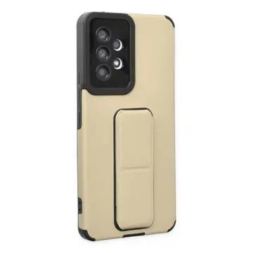 Newface Samsung Galaxy A53 5g Kılıf Mega Standlı Silikon - Gold