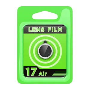 İphone 17 Air Raze Metal Kamera Lens - Gümüş