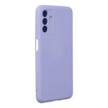 Samsung Galaxy A04s Kılıf Nano İçi Kadife Silikon - Lila