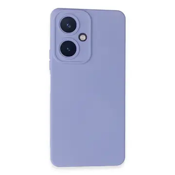 Vivo Y27 Kılıf Nano İçi Kadife Silikon - Lila