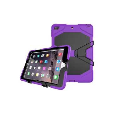 Newface Apple İpad 5 Air 9.7 Kılıf Griffin Tablet Kapak - Mor