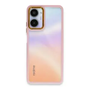 Newface Realme 10 Pro 5g Kılıf Dora Kapak - Pudra
