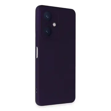 Vivo Y27 Kılıf Nano İçi Kadife Silikon - Mor