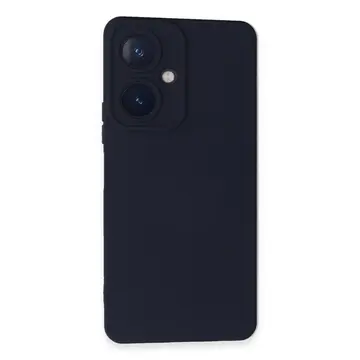 Vivo Y27 Kılıf Nano İçi Kadife Silikon - Lacivert