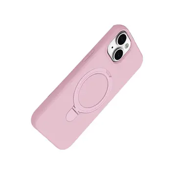 İphone 14 Regal Magsafe Standlı Kapak - Açık Pembe