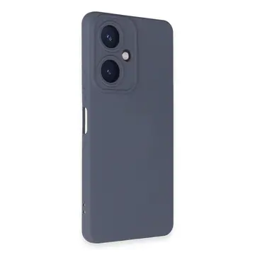 Vivo Y27 Kılıf Nano İçi Kadife Silikon - Gri