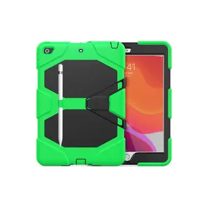 Newface Apple İpad 10.2 (7.nesil) Kılıf Griffin Tablet Kapak - Yeşil