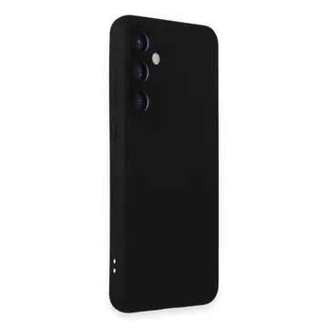 Samsung Galaxy S24 Kılıf Nano İçi Kadife Silikon - Siyah