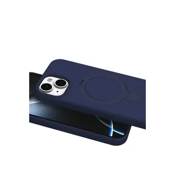 İphone 15 Regal Magsafe Standlı Kapak - Lacivert