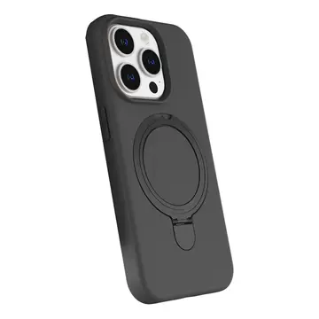 İphone 15 Pro Max Regal Magsafe Standlı Kapak - Titan Gri