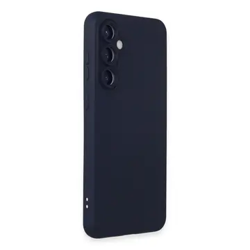 Samsung Galaxy S24 Kılıf Nano İçi Kadife Silikon - Lacivert