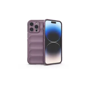 İphone 15 Pro Max Kılıf Optimum Silikon - Mor