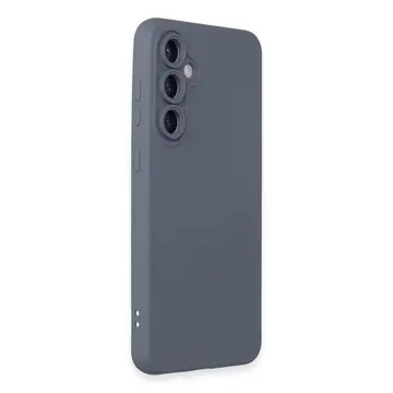 Samsung Galaxy S24 Kılıf Nano İçi Kadife Silikon - Gri