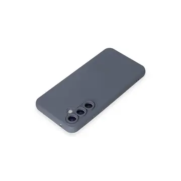 Samsung Galaxy S24 Kılıf Nano İçi Kadife Silikon - Gri