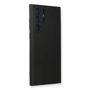 Samsung Galaxy S24 Ultra Kılıf Nano İçi Kadife Silikon - Siyah