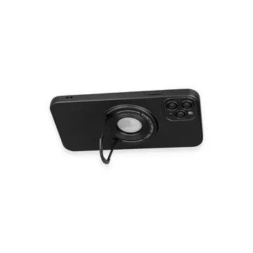 Newface Apple İphone 12 Pro Kılıf Lukka Magneticsafe Kapak - Siyah
