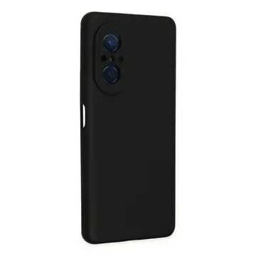 Newface Huawei Nova 9 Se Kılıf Nano İçi Kadife Silikon - Siyah