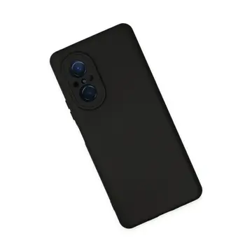 Newface Huawei Nova 9 Se Kılıf Nano İçi Kadife Silikon - Siyah
