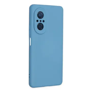 Newface Huawei Nova 9 Se Kılıf Nano İçi Kadife Silikon - Mavi