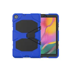 Newface Samsung Galaxy T510 Tab A 10.1 Kılıf Griffin Tablet Kapak - Mavi