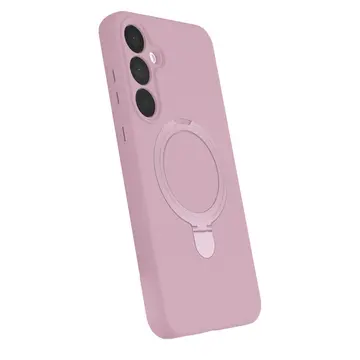 Samsung Galaxy A25 5g Regal Magsafe Standlı Kapak - Açık Pembe