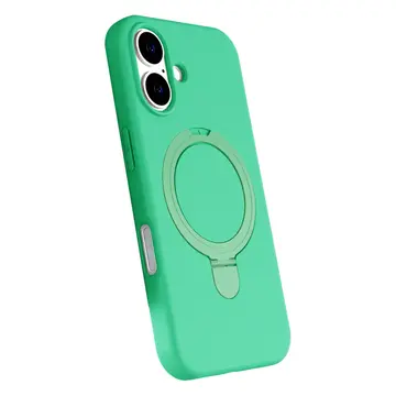 İphone 16 Regal Magsafe Standlı Kapak - Yeşil