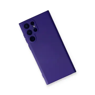 Samsung Galaxy S24 Ultra Kılıf Nano İçi Kadife Silikon - Mor